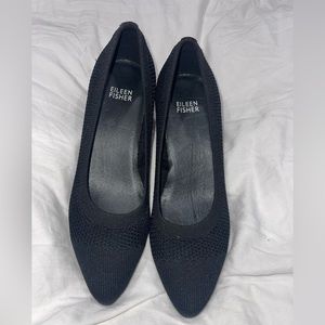 Eileen fisher size 6.1/2 black